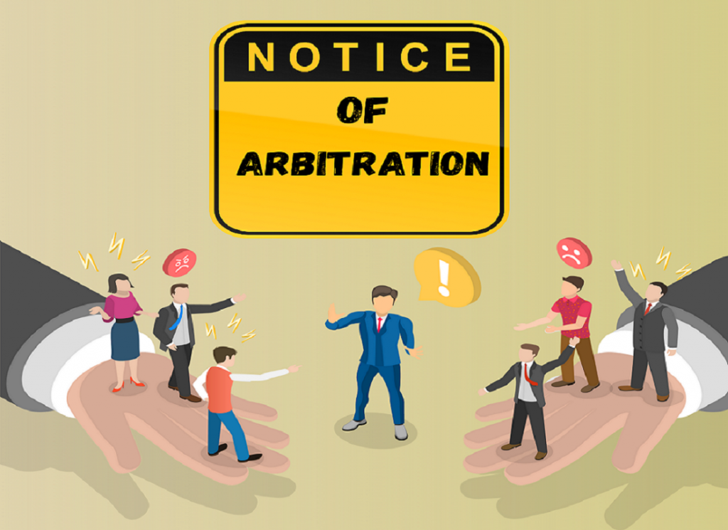 Notice of arbitration