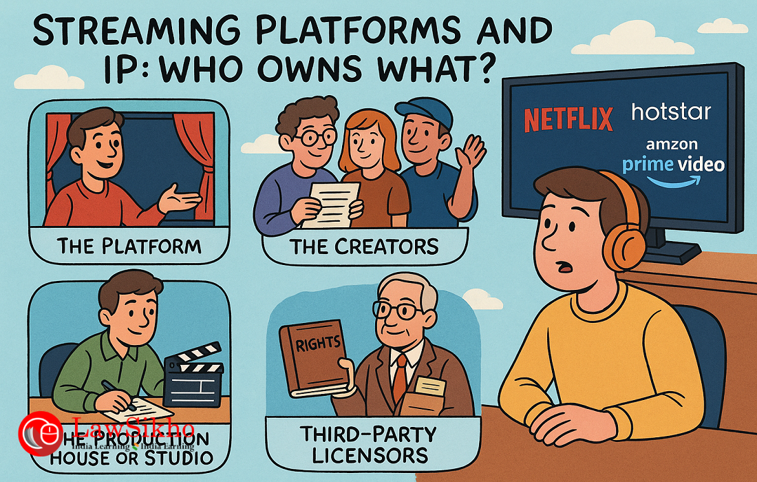Streaming platforms and Intellectual Property: Who owns what on OTT platforms like Netflix and Hotstar?