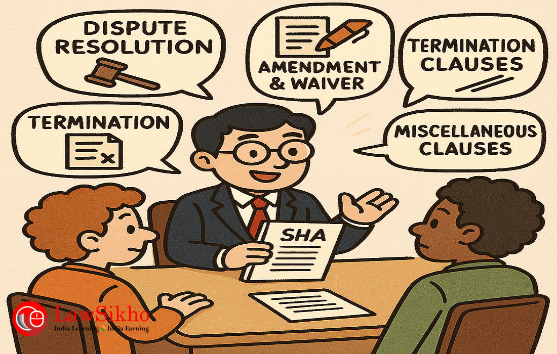 Finalising the SHA: dispute resolution, amendments & legal enforceability (Part 4)