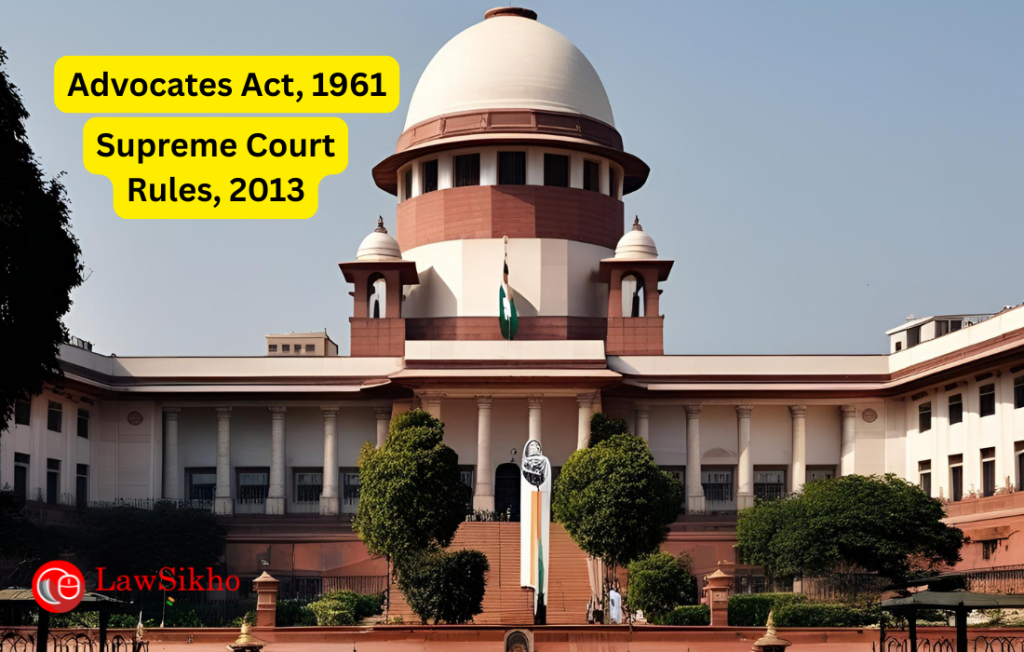 Decorative image for appeal before the supreme court under advocates act
