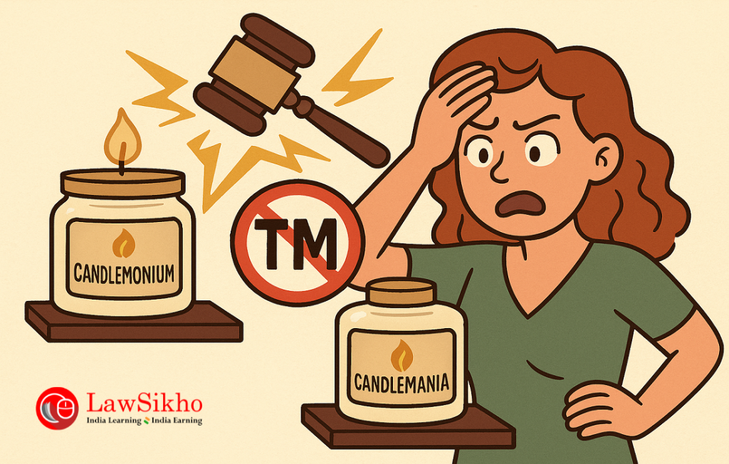 Decorative image for trademark infringement suit