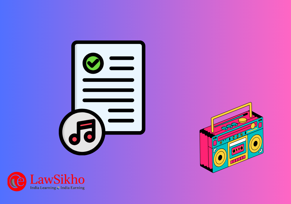 Decorative image for music licensing