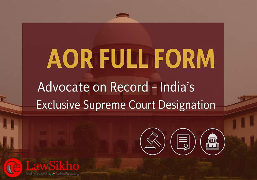 AOR Full Form