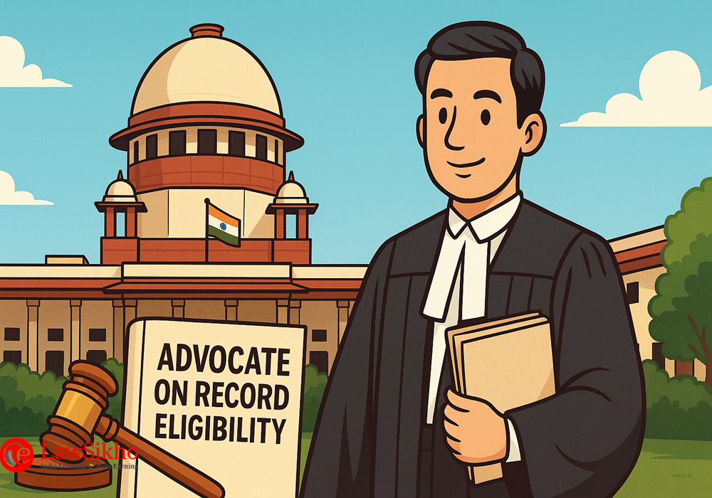 Advocate on Record Eligibility