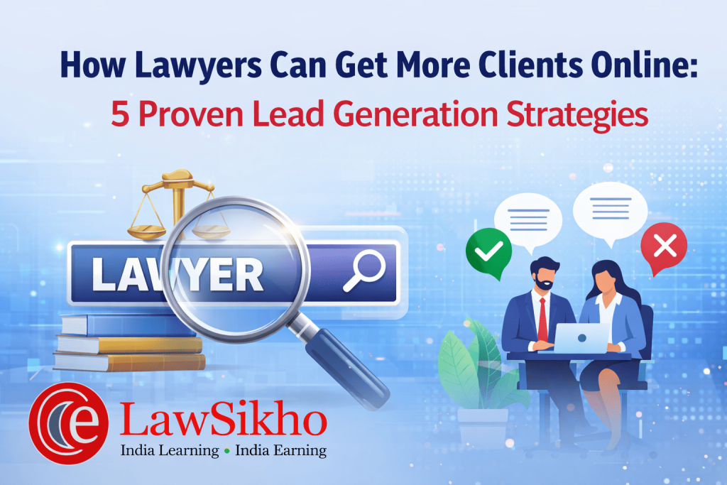 Lawyers generating online clients through proven lead generation strategies