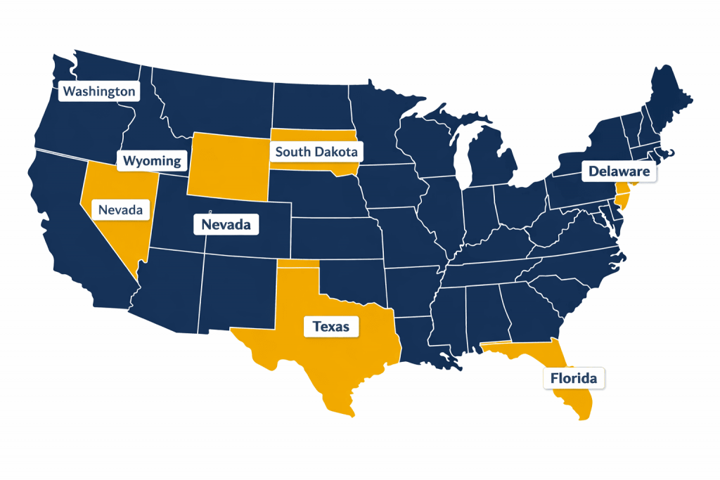 best states to incorporate a business in the US
