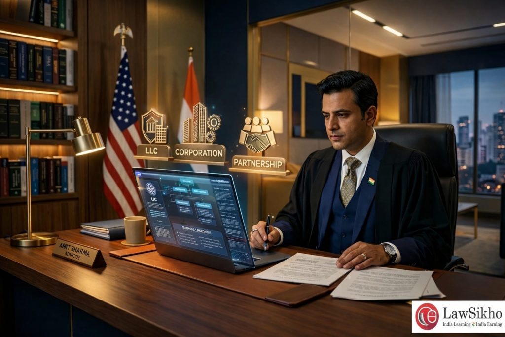 types of business structure in the US