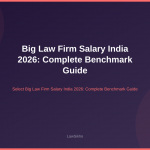 Big law firm salary India 2026 — complete benchmark guide with A0 associate packages and career progression | LawSikho