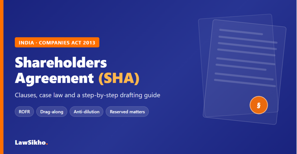 Shareholders Agreement (SHA): Clauses & Guide 2026
