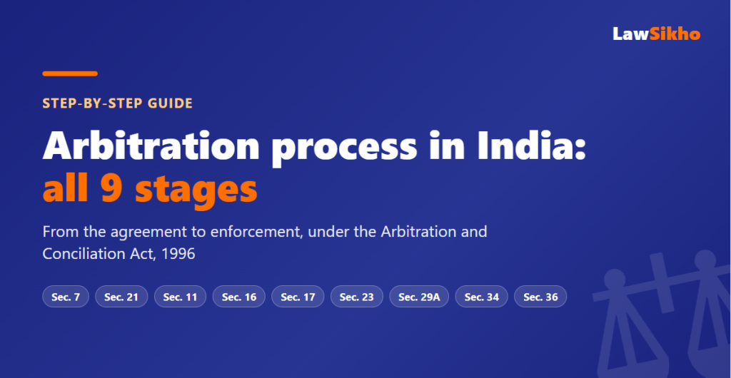 Arbitration Process in India: Step-by-Step Guide 2026