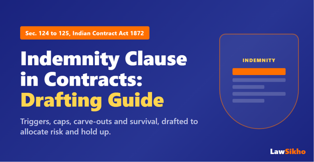 Indemnity Clause in Contracts: Drafting Guide 2026