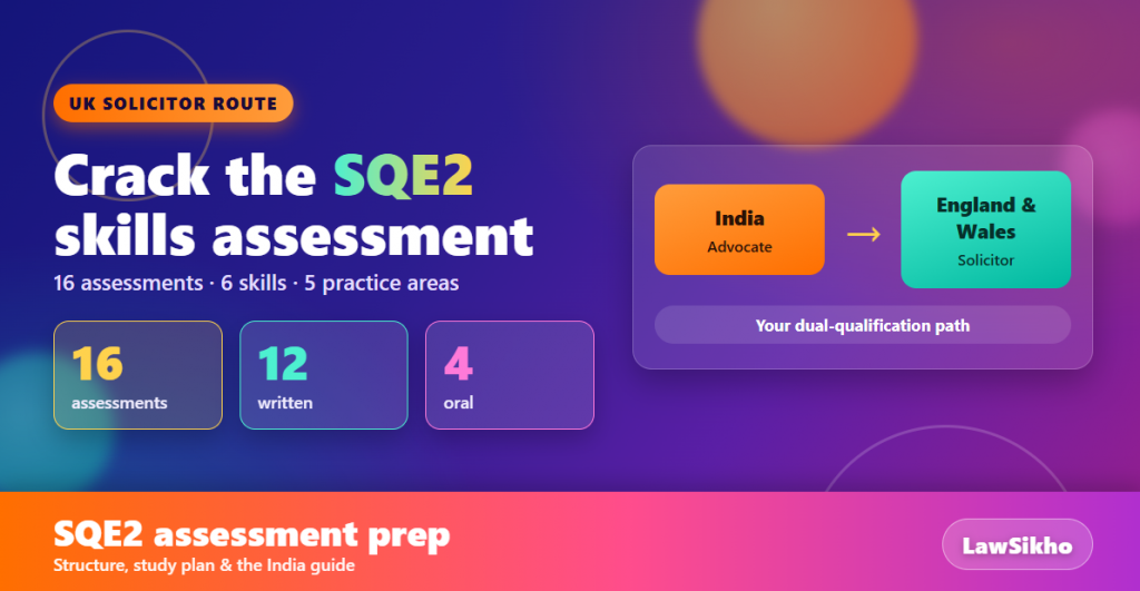 SQE2 Assessment Prep: Structure, Plan & India Guide