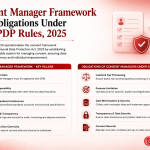 Consent Manager framework And obligations Under The DPDP Rules, 2025