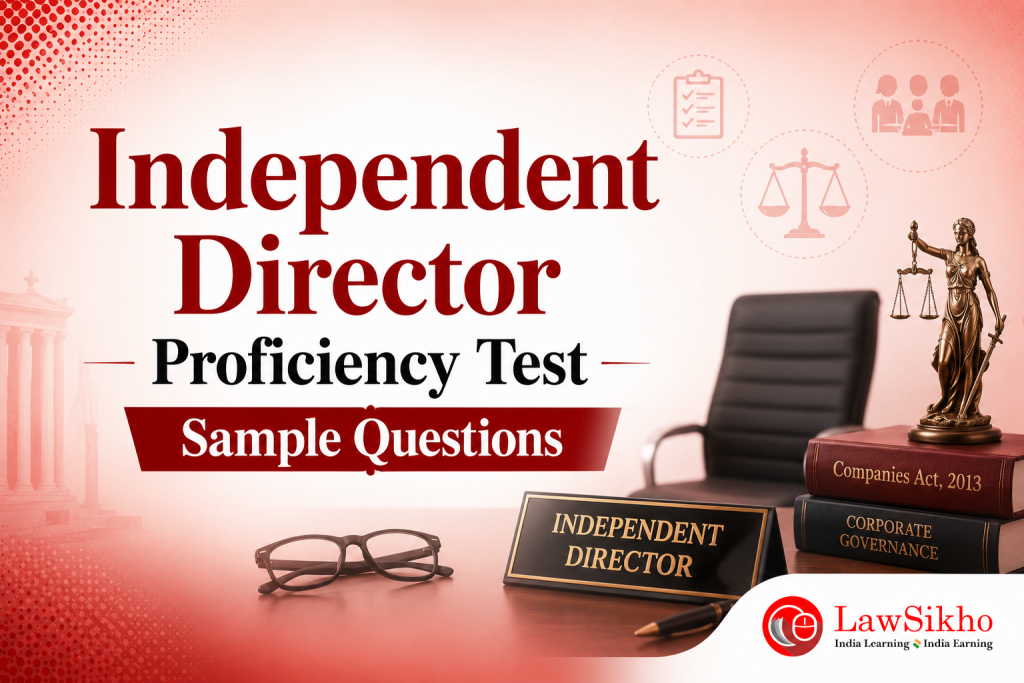 Independent Director Proficiency Test Sample Questions