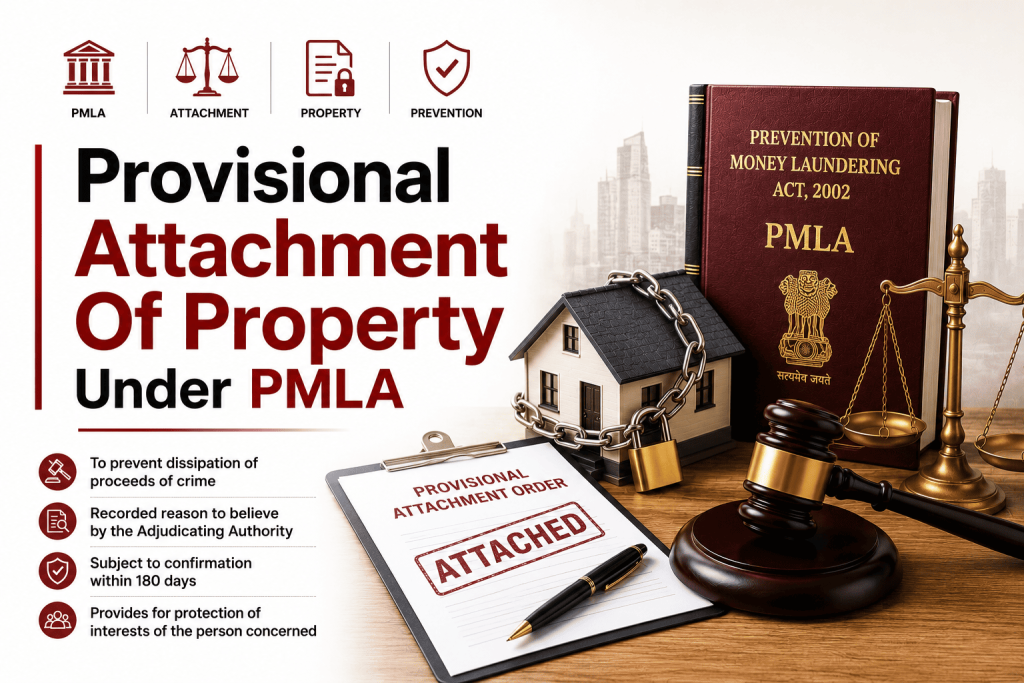 Provisional Attachment Of Property Under PMLA