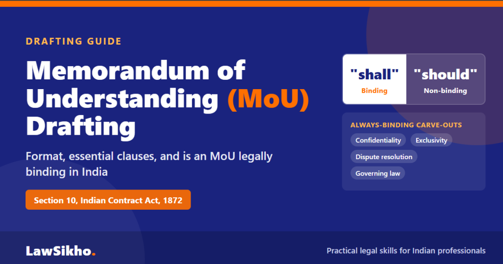Memorandum of Understanding: MoU Drafting Guide 2026