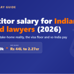 UK Solicitor Salary for Indian Lawyers 2026 (GBP + INR)