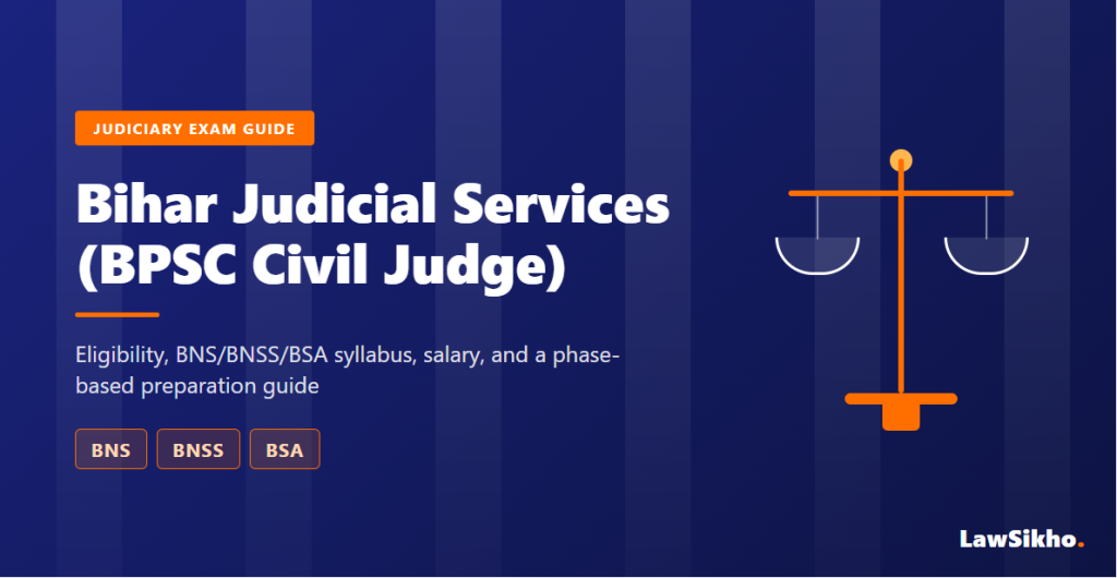Bihar Judicial Services (BPSC Civil Judge) Guide
